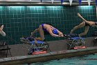 Swimming & Diving vs RWU  Swimming & Diving vs Roger Williams University. - Photo by Keith Nordstrom : Wheaton, Swimming